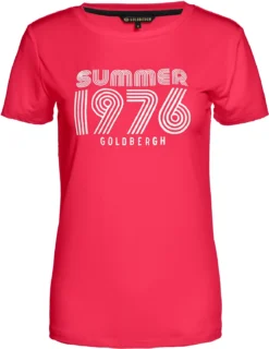 T-Shirt Goldbergh Women Kaia Paradise Pink