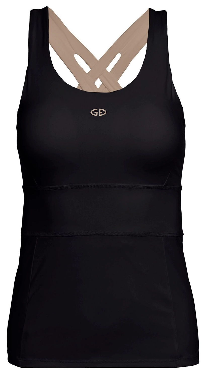 Tanktop Goldbergh Women Manhattan Black Sandstone